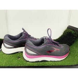 Brooks Dyad 9 Running Shoes 1202231B442 Women’s Size 9 Wide Gray Purple Pink